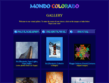 Tablet Screenshot of gallery.mondocolorado.org